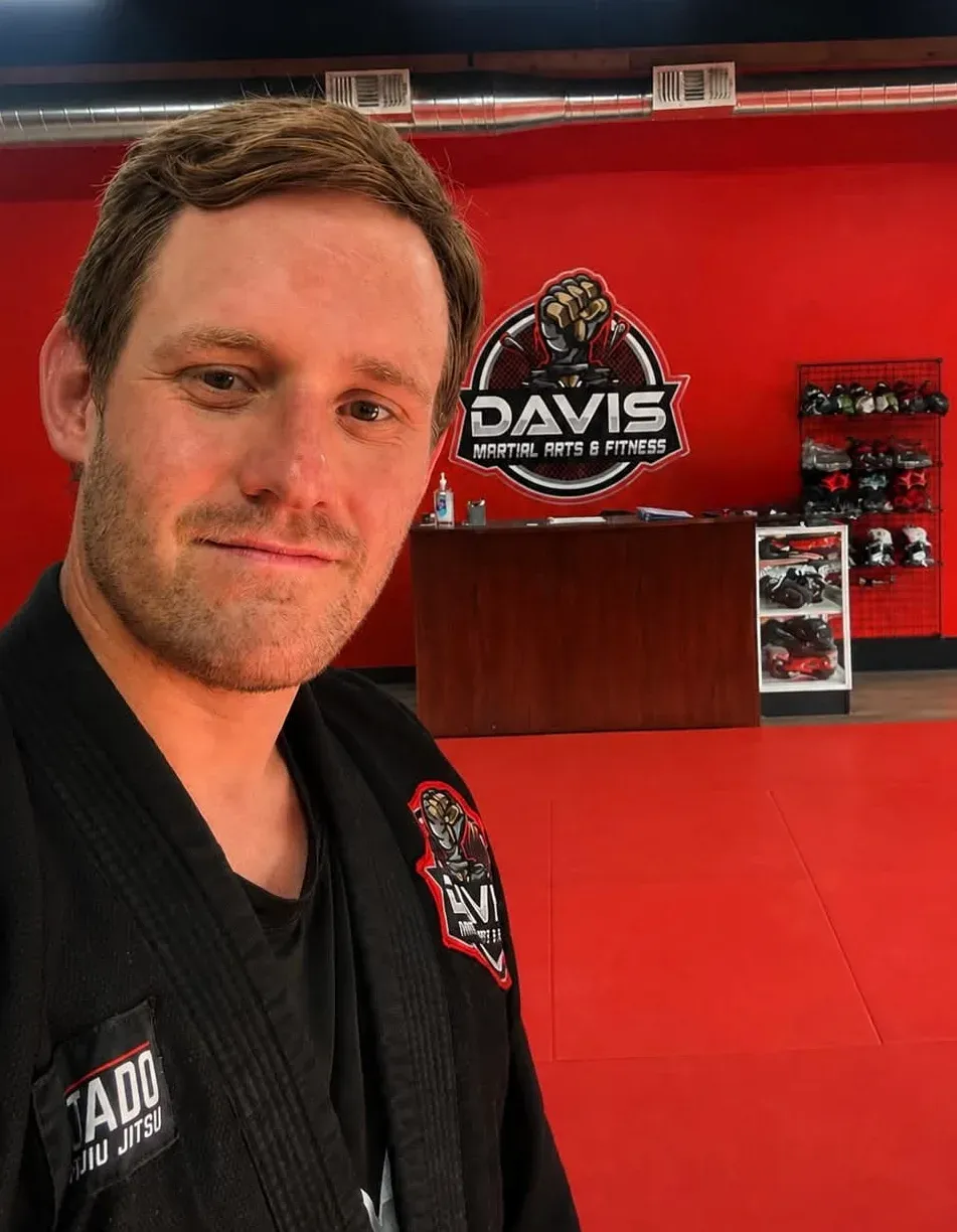 Cameron Davis, head instructor and owner of Davis Martial Arts & Fitness in Pilot Point, TX