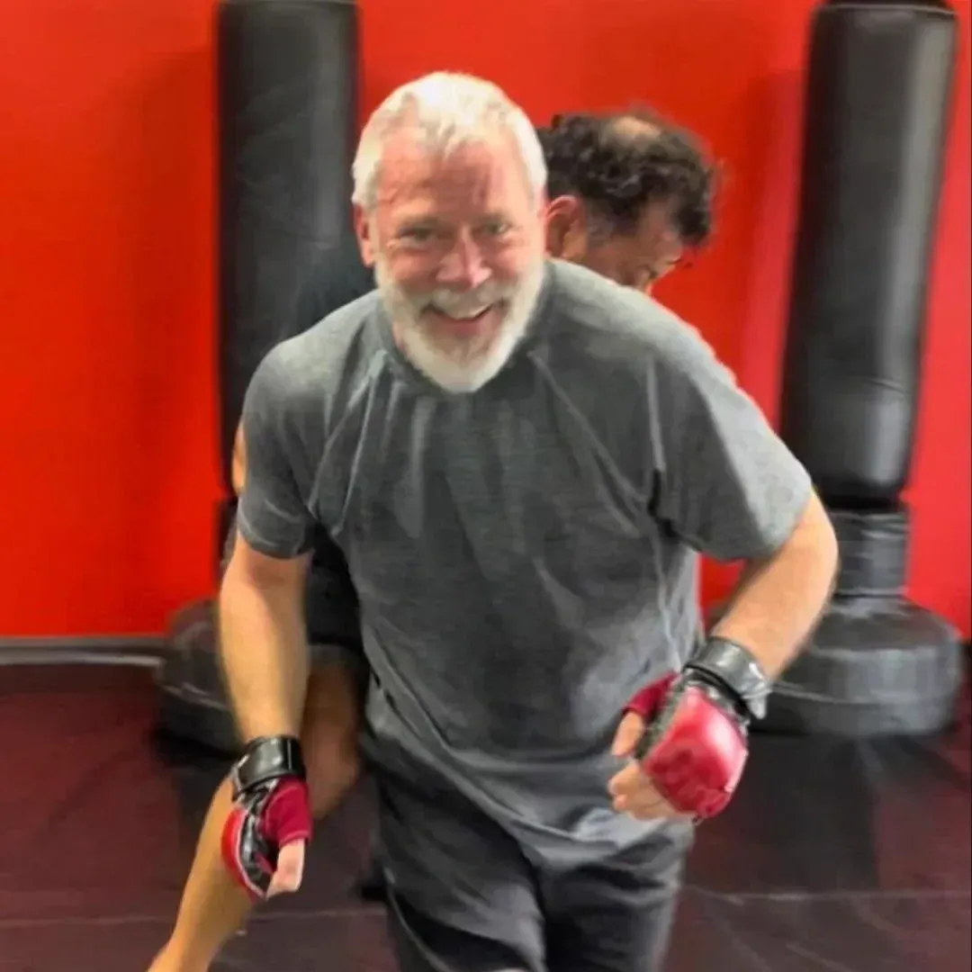Cameron Davis teaching the Krav Maga program at Davis Martial Arts & Fitness in Pilot Point, TX