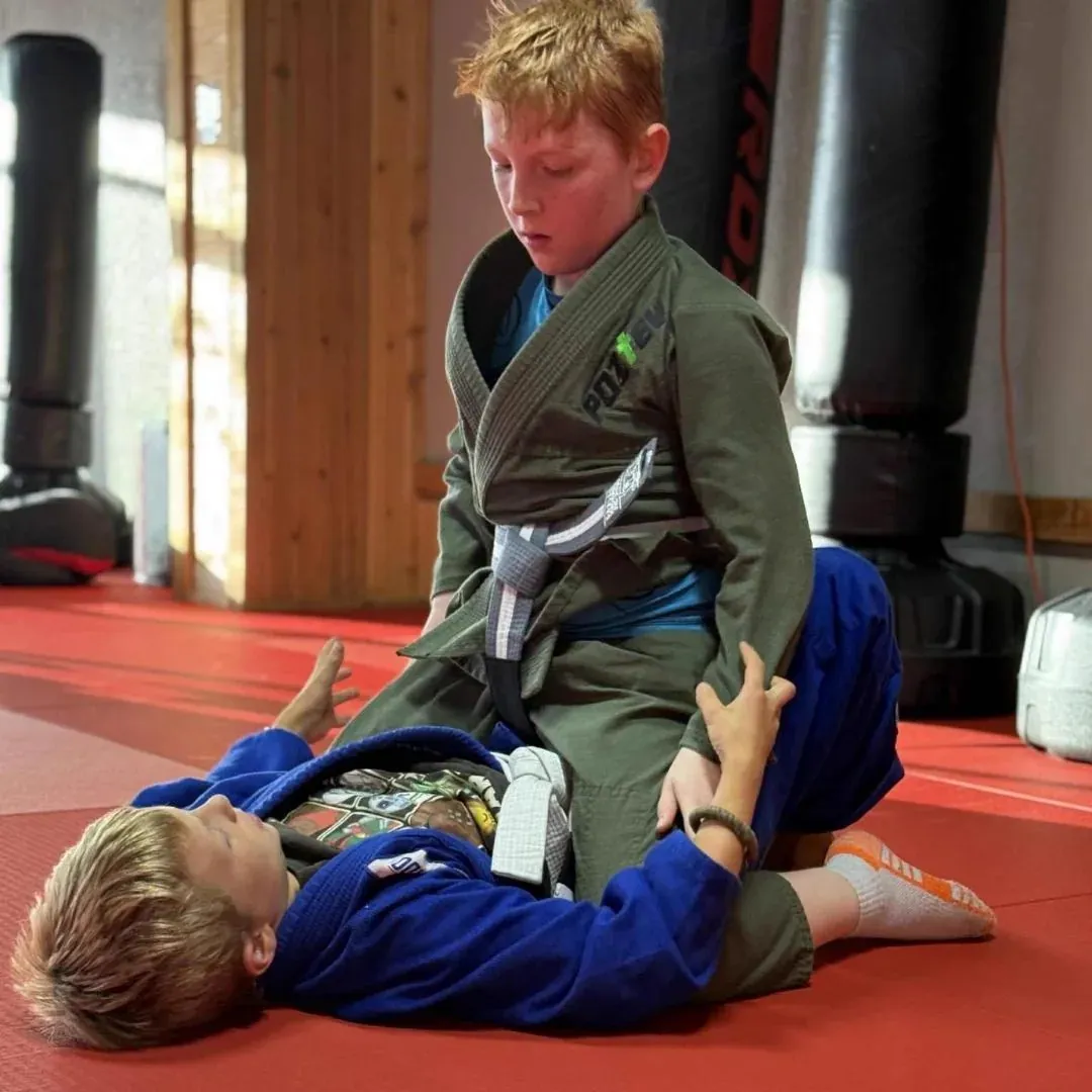 A student training at Davis Martial Arts & Fitness in Pilot Point, TX